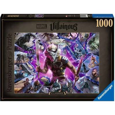 Ravensburger - Puzzle Villainous: Killmonger - 1 000 piese