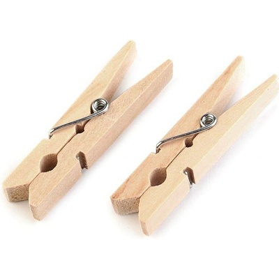 Stoklasa Dřevěný kolíček 7x48 mm Balení: 10 ks, Varianta: 1 přírodní sv. 1 přírodní sv.