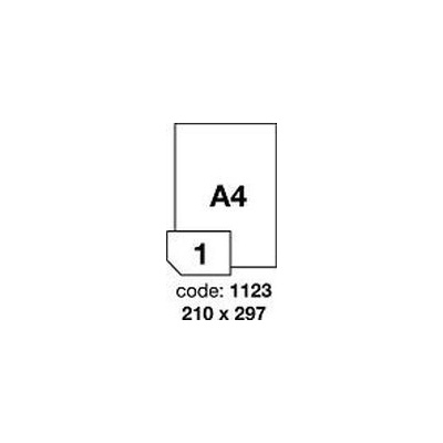 Rayfilm R0500.1123A, 210x297 mm, 100 listů A4, 100 etiket