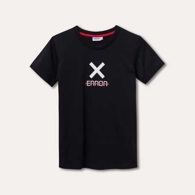 Winkiki kids Wear chlapecké tričko Error černá/bílá