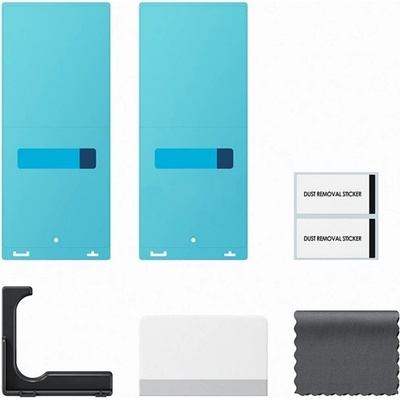 Samsung Z Fold8 Ultra SAMSUNG защитно фолио за екран, 2 бр. , без отблясъци, за външен дисплей + рамка, ПРОЗРАЧНО EF-UF976CTEGWW (EF-UF976CTEGWW)