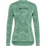 FOX Racing Дамска фланелка с дълъг ръкав за колоездене Fox racing Women's Ranger Tru Dri L/S Jersey Cycling jersey - Pine (156-2580-0512)
