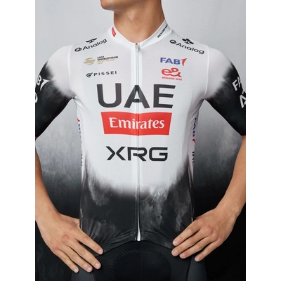 PISSEI UAE TEAM EMIRATES 2025 REPLICA biela/čierna