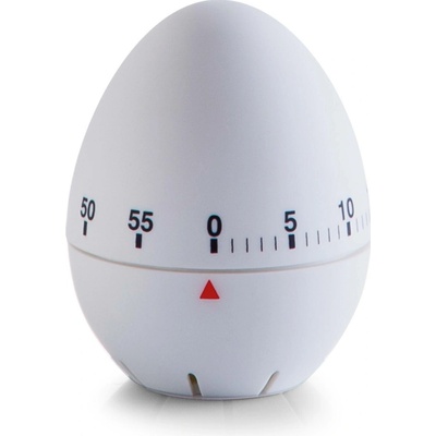 Zeller Kuchyňská minutka ve tvaru vejce, Ø 6 cm, bílá bílá