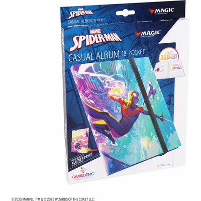 Gamegenic: MTG Marvels Spider-Man 18-Pocket Spider-Man/Spider-Gwen A4 Album