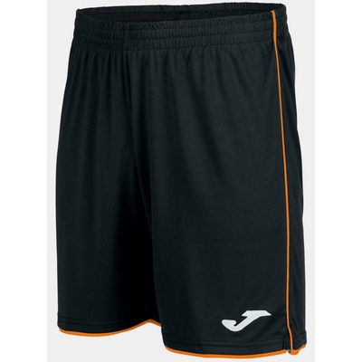 Joma sportovní šortky Liga Black Orange
