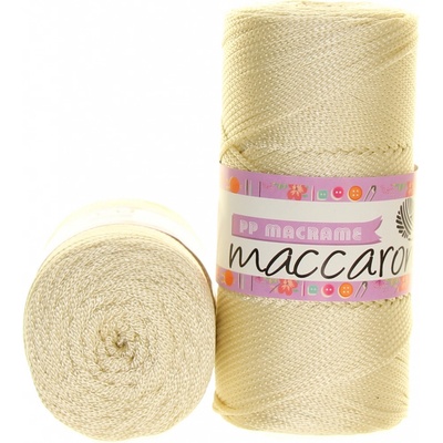 Maccaroni PP Macrame 010 krémová