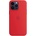Apple iPhone Silicone Case with MagSafe - оригинален силиконов кейс за iPhone 14 Pro Max с MagSafe (червен) (разопакован продукт)