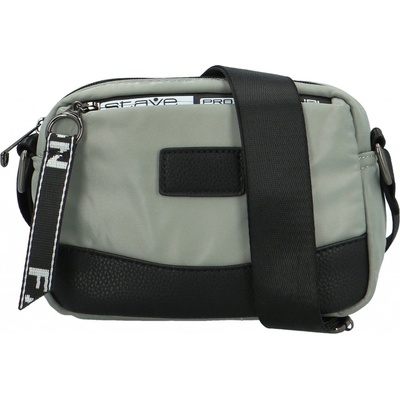 Stylová sportovní crossbody kabelka Gissela new šedá