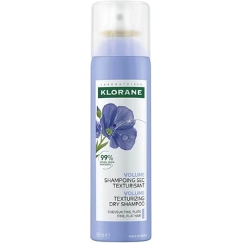 Klorane Flax Текстуриращ сух шампоан за фина коса, 150 ml