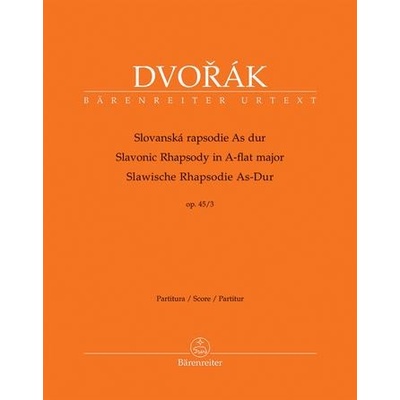 Slovanská rapsodie As Dur op. 453 BA10403 - Antonín Dvořák