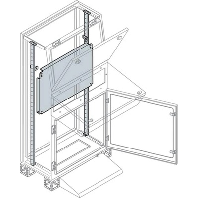 Abb Монтажна плоча abb ea3081 - 300 × 800 мм (ea3081)