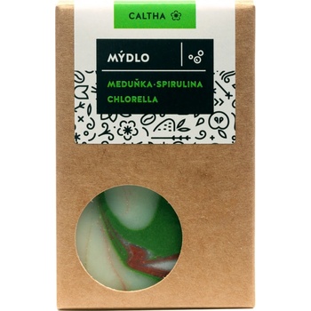 Caltha mýdlo Meduňkaspirulina a chlorella 100 g
