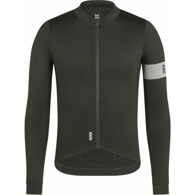 Rapha Pro Team Midweight Long Sleeve Jersey II tmavo zelená/biela Men's