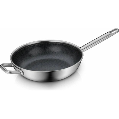 WMF Pánev na soté ULTIMATE PROFI RESIST 28 cm, stříbrná, nerezová ocel