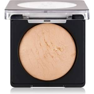 Flormar Baked Powder печена озаряваща пудра цвят 021 Beige with Gold 9 гр