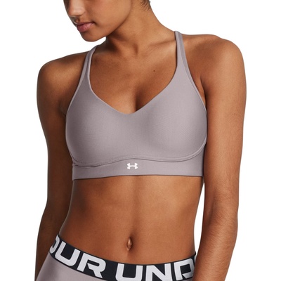 Under Armour Сутиен Under Armour UA Infinity Low 2.0 Bra Сребърно Velikost MA-C