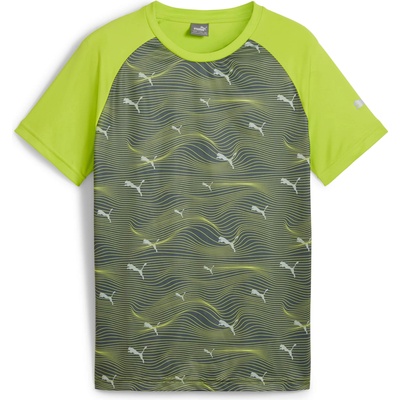 PUMA Тениска 'Poly' зелено, размер 164