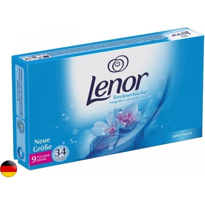 Lenor vonné ubrousky do sušičky Aprilfrisch 3 x 34 ks