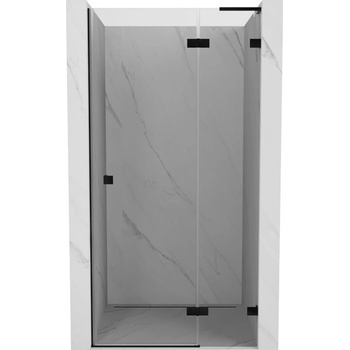 Mexen Lunar L шарнирна душ кабина дясна 70 см, прозрачна, черна - 834L-070-000-70-00-P (834L-070-000-70-00-P)