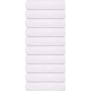 vidaXL Кърпи за ръце FROGN 10 бр. Бели 50x100 см 360 г/м2 (136651)