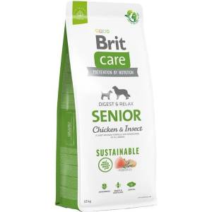 Brit Senior Lamb & Rice - с агнешко месо и ориз, за възрастни кучета над 8 години, 12kg