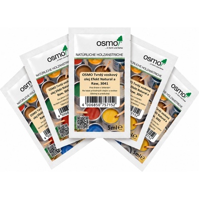 Osmo 3041 Tvrdý voskový olej Efekt 0,005 l Natural