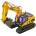 Revell Revell Digger 2.0 кола с дистанционно управление, жълт/черен (24924)