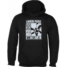 Rock Off Linkin Park Logos Rectangle Čierna