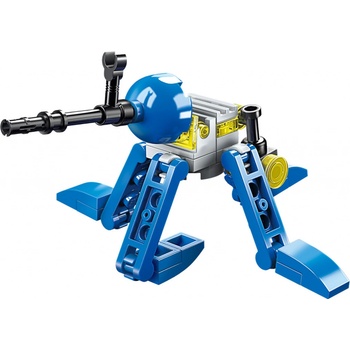 Qman Hyperfunction Tactical Unit 2101-10 Robot PomPom 3v1