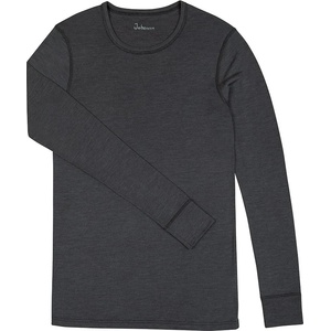 Joha Мъжко мериносово термобельо Joha Blouse Long Sleeves Merino base layer - Dark Grey (015-1240-0212)