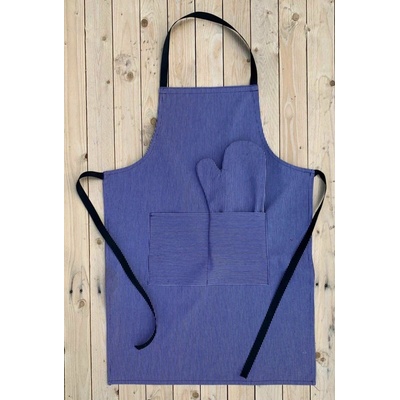 SVITAP sleep well Kuchyňský grilovací set zástěra a chňapka Denim