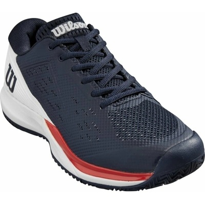 Wilson Rush Pro Ace Mens Tennis Shoe Navy Blaze/White/Red 45 1/3 Мъжки обувки за тенис (WRS332730U110)