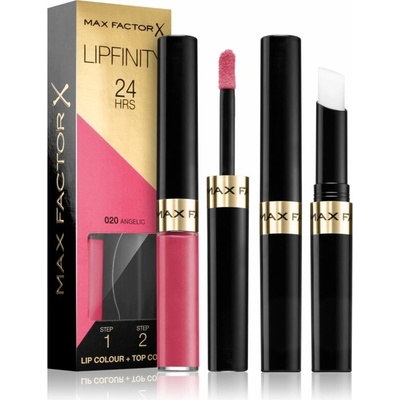 Max Factor Lipfinity Lip Colour dlhotrvajúci rúž s balzamom 020 Angelic 4,2 g