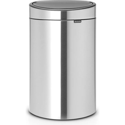 Brabantia Кош за смет Brabantia Touch Bin New Recycle 23+10L, Matt Steel Fingerprint Proof (650527)