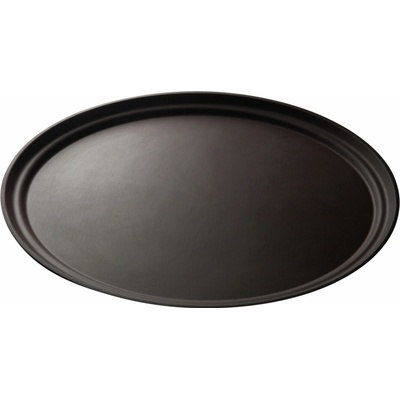 Cambro Oválný protiskluzový podnos 685x560 mm hnědý Camtread