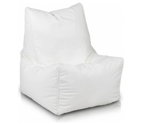 Ecopuf SOLID ekokoža E1 Biela