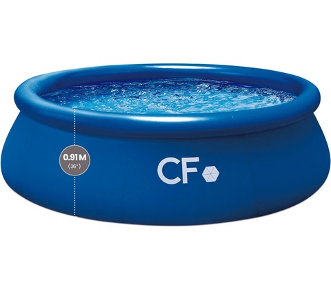 Planet Pool CF QUICK modrý - 366 x 91 cm