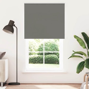 vidaXL Ролкова щора Blackout Сив 130x230 cm Ширина на плата 126, 6cm (4011212)