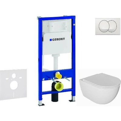 Geberit Duofix s tlačidlom Delta SANI11CA3136