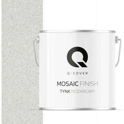 MOZAIKOVÁ OMÍTKA MOZAIKA 7KG BÍLÁ BARVA M01 BÍLÁ PREMIUM POLSKÝ VÝROBCE