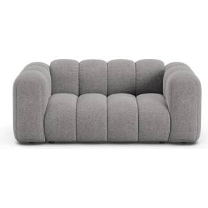Micadoni Сив шенилов диван 170 cm Lupine - Micadoni (MIC_2S_XS_214_F1_LUPINE6)