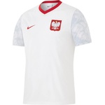Nike Футболна фланелка Nike Unisex Adults' Poland 2026 Football Shirt - White/Red