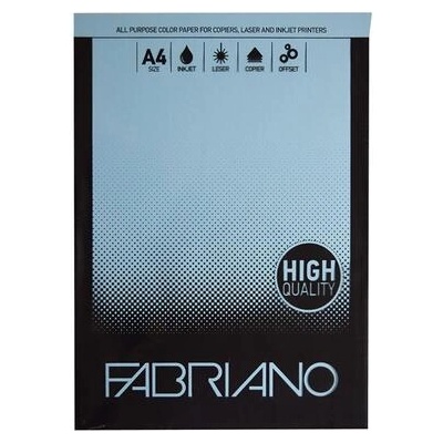 Fabriano Копирен картон, A4, 160 g/m2, небесносин, 50 листа