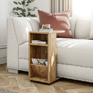 Asir Помощна масичка FILINTA 63x40 cм кафяв (AS0942)