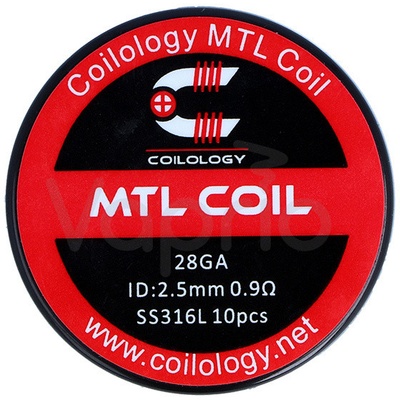 Coilology predmotané špirálky pre MTL 0,9ohm