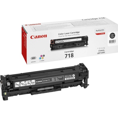 Canon Оригинална тонер касета Canon CRG-718 Black | 2662B002AA (2662B002)