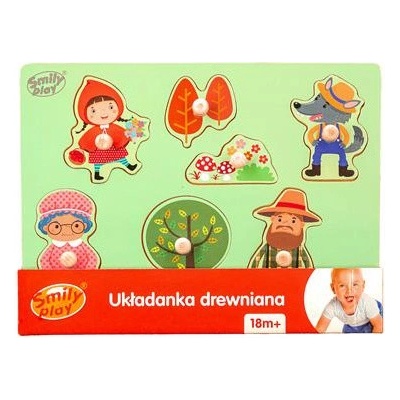 Smily Play puzzle Červená čiapočka