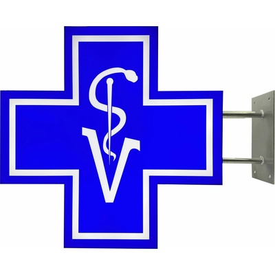 LED veterinárny kríž svietiaci