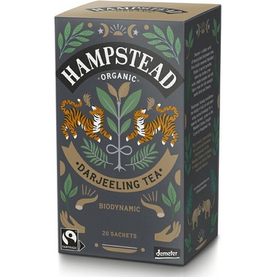 Hampstead Tea London BIO Černý čaj Darjeeling 20 sáčků